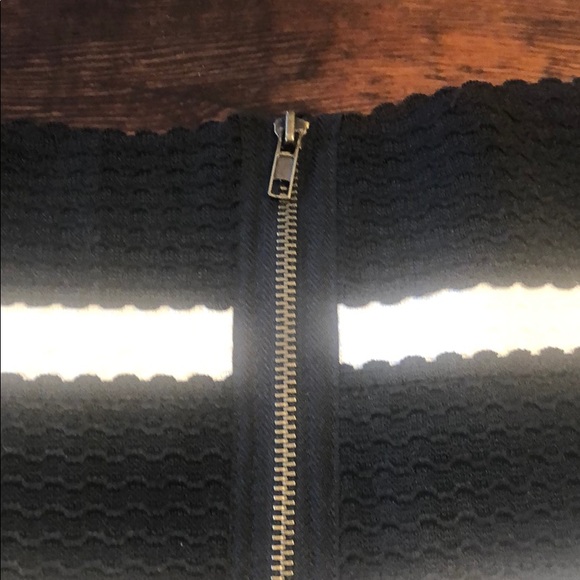 Strapless bandage dress black and cream - Picture 8 of 9